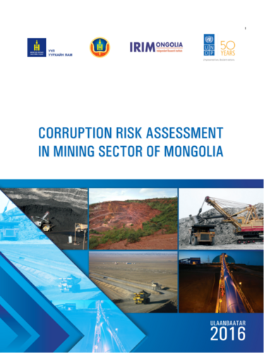 UNDP-IRIM-Corruption Risk Assessment in Mining Sector - Eng